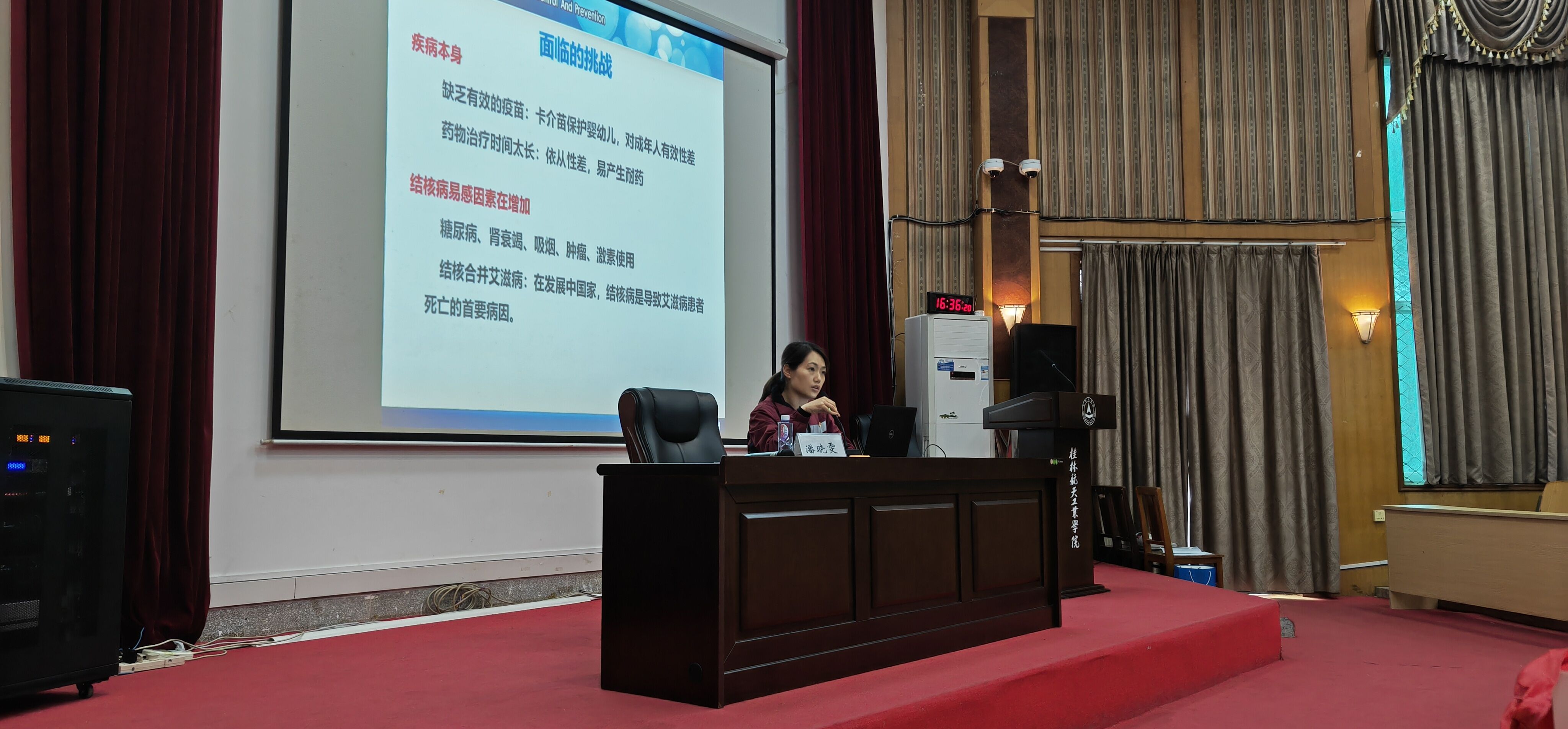 学校卫生所开展世界防治结核病日宣传教育活动-桂航新闻网